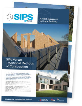 A thumbnail view of our SIPs Versus Traditional Methods of Construction PDF leaflet